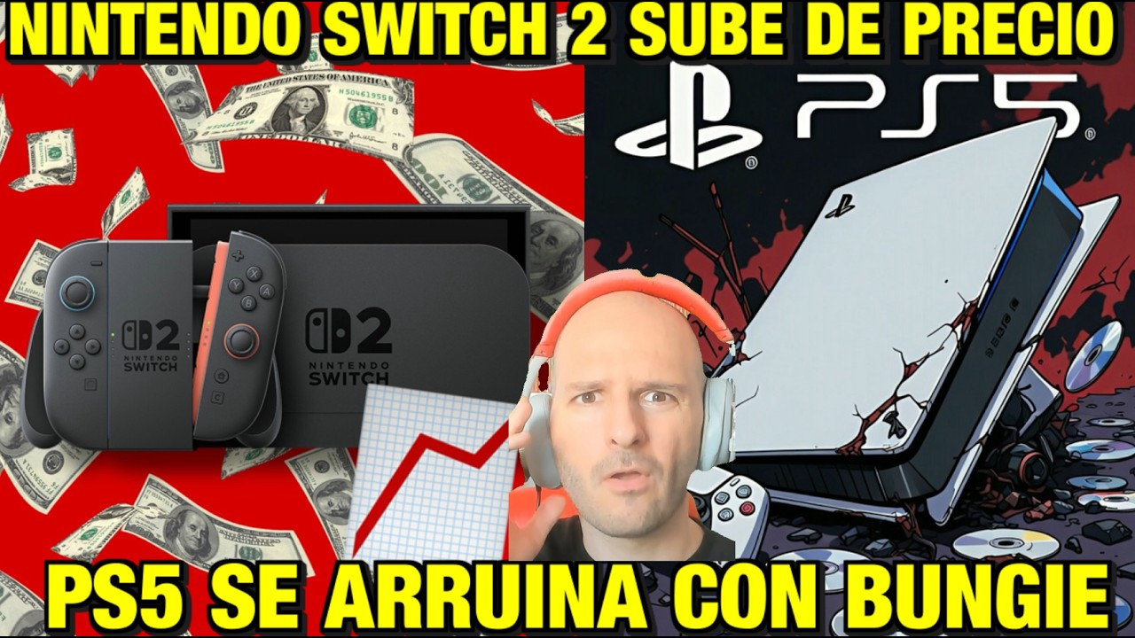 Nintendo Switch 2 price increase and PS5 ruined by Bungie