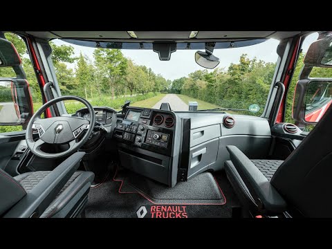 New Renault T High truck INTERIOR (2022) - Luxury Bedroom