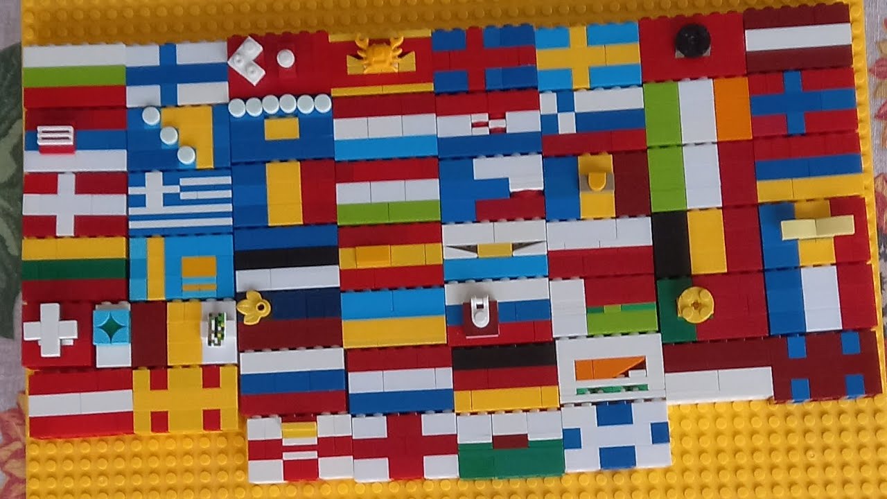 Every country in Europe of lego - YouTube