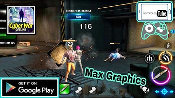 Cyber War: Cyberpunk Reborn (Offline ARPG) Max Graphics Gameplay