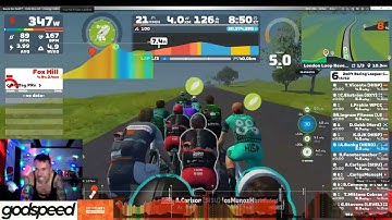 Zwift Racing League: City Showdown - Open Amber League Division 2 Today 05:32 London Loop Reverse