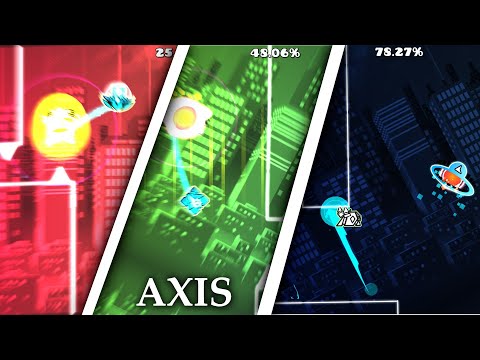 "AXIS" layout - just some.. click sync? | Geometry Dash
