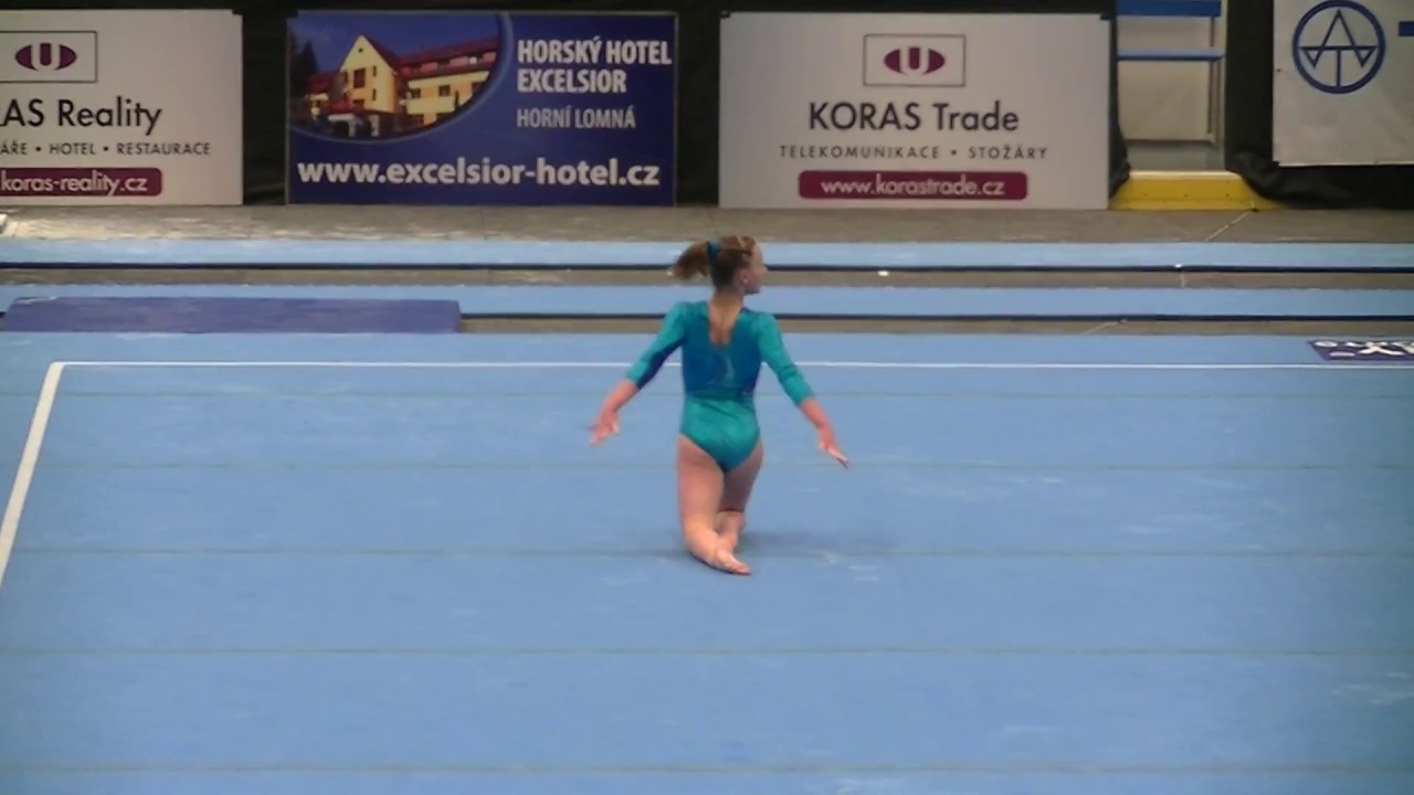 Domka - MČR 6/2017 - gymnastika, prostná