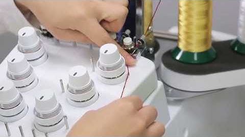 [BrotherSupportSewing] Threading the upper thread / 上糸をミシンにセットする