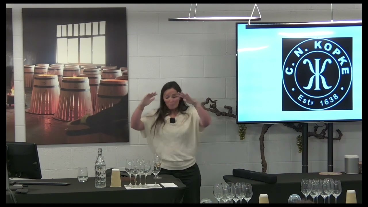 The winemaking process of white Port - Kopke Port Wine masterclass - Napa Valley Wine Academy