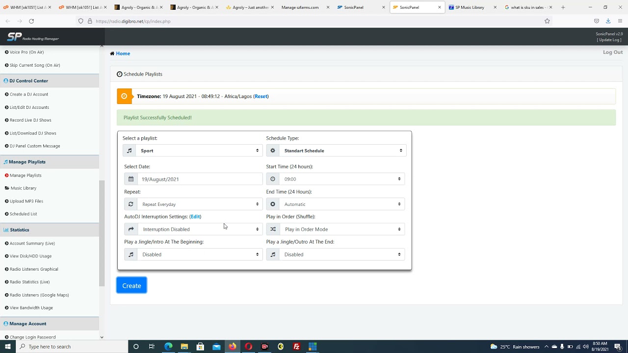 Manage Playlist: Digibro Sonic Panel