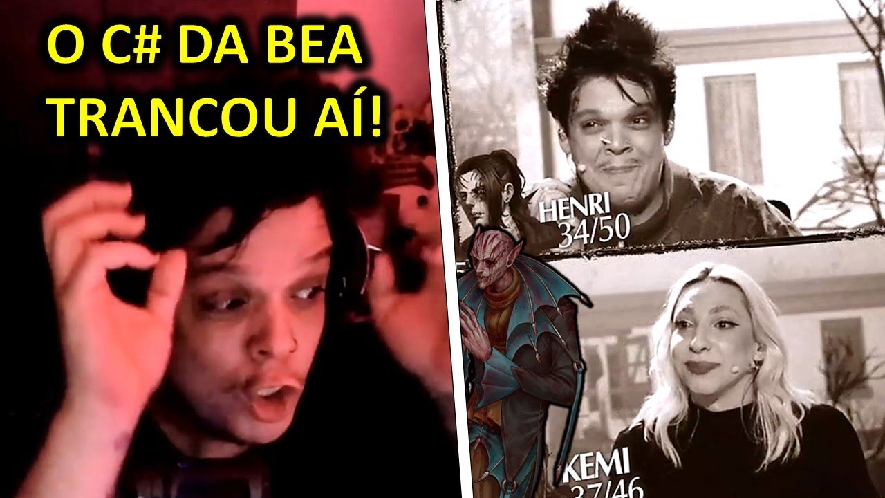 BASTET REAGINDO A CENA DOS VAMPIROS NO EP 6!!! (HEXATOMBE)