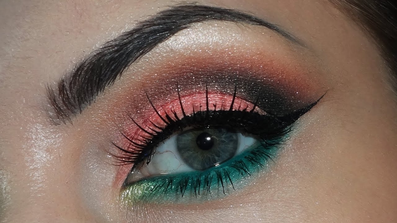 Pink Brown Green Makeup YouTube