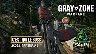 Gray Zone Warfare 0.4 - Cest Qui Le Boss - Aks-74U De Firebrand Like A Boss - Firebrands Aks-74U