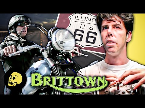Brittown (full movie) - classic vintage British motorcycle documentary
