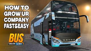أسرع طريقة لتنمية شركة الحافلات الخاصة بك في لعبة Bus Simulator Ultimate 😉👍. screenshot 5