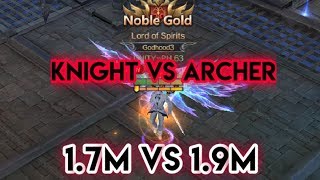 MU ORIGIN 2 Knight 1.7M VS Archer 1.9M