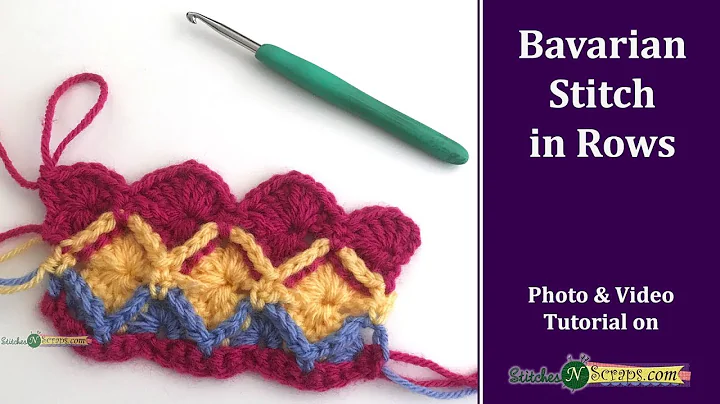 Bavarian Stitch in Rows