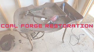 Restoring my coal forge. PART ONE