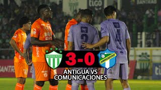 GOLES DE LA VICTORIA/ Antigua 3 vs Comunicaciones 0 / Jornada 13 clausura 2024
