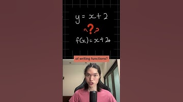 Why do functions look like this?