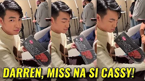 DARREN Espanto, MISS na MISS na si CASSY Legaspi! ...
