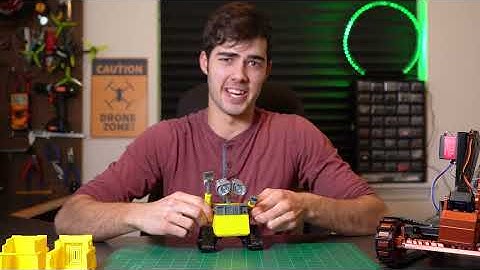 DIY WALL-E Robot (Fully Functional)