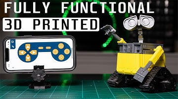 DIY WALL-E Robot (Fully Functional)