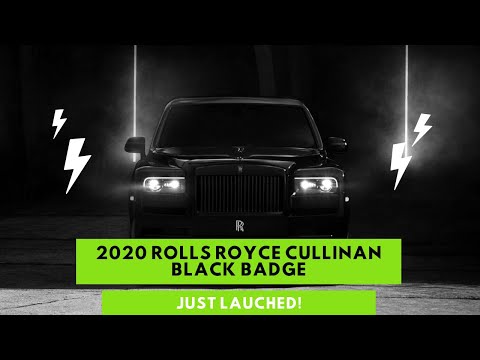 Rolls Royce 2020 Cullinan Black Badge Just Launched! World Luxurious SUV #BlackBadge