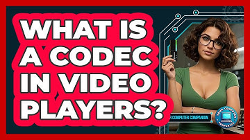 What Is A Codec In Video Players? - Your Computer Companion