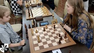 G. Yunker (1533) vs A. Blinova (1717). Chess Fight Night. CFN. Blitz