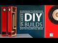 Transmission Line Speakers DIY Floorstanding Build with 4" AIYIMA Full Range Drivers