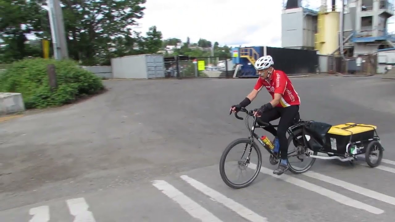 Pedal Relief Trailer on Rumble Strips