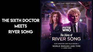 The Sixth Doctor meets River Song | World Enough and Time | Doctor Who
