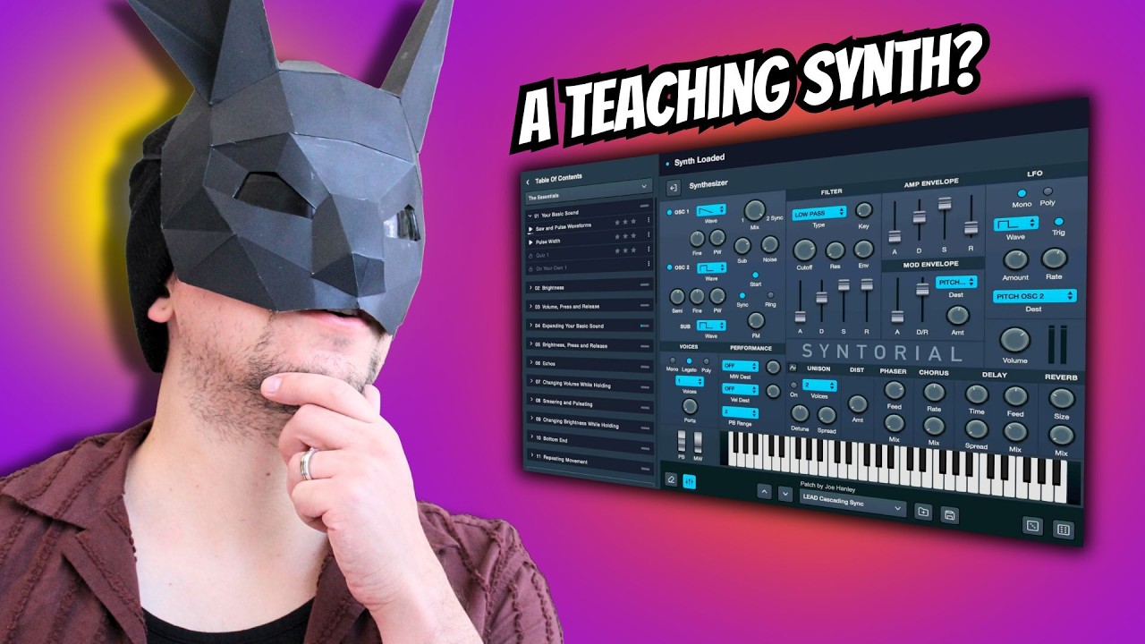 The Best Way to Learn Synthesizers