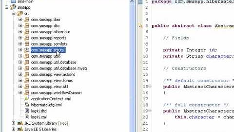Struts Spring Hibernate Presentation