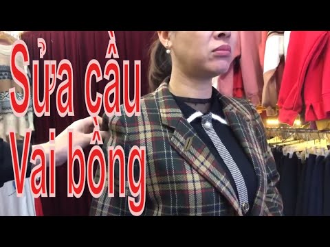 Mẹo Sửa Cầu Vai Cho Áo Khoác Dạ Vest - Trang Vũ Tv - Youtube