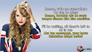 Love Story - Taylor Swift (Lyrics video dan terjemahan)