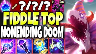 With 30s R CD & MAX PEN Fiddlesticks Top is a NONEDNING SEASON 11 DOOM 🔥 LoL Fiddle s11 Gameplay