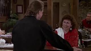 Cheers | S08E16 cold open | "Hey, tall, dark and pipes down to your shorts..."