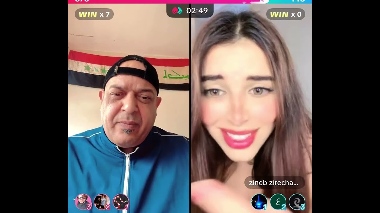 قائد البسطيه مقداد العراقي لايف تيك توك