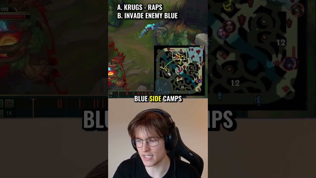 Can You Think Like A High Elo Jungler? 🤯#leagueoflegends #jungle #challenger
