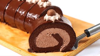 Chocolate cake roll