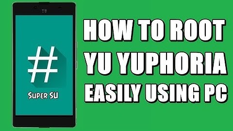[Easy Tutorial] How to root YU Yuphoria YU5010/YU5010A