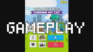 Zombies Chasing My Cat | App Gameplay screenshot 1