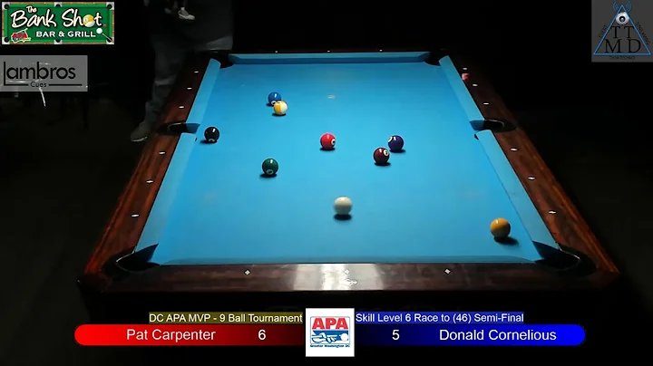 Pat Carpenter vs Donald Cornelious SL 6 Finals