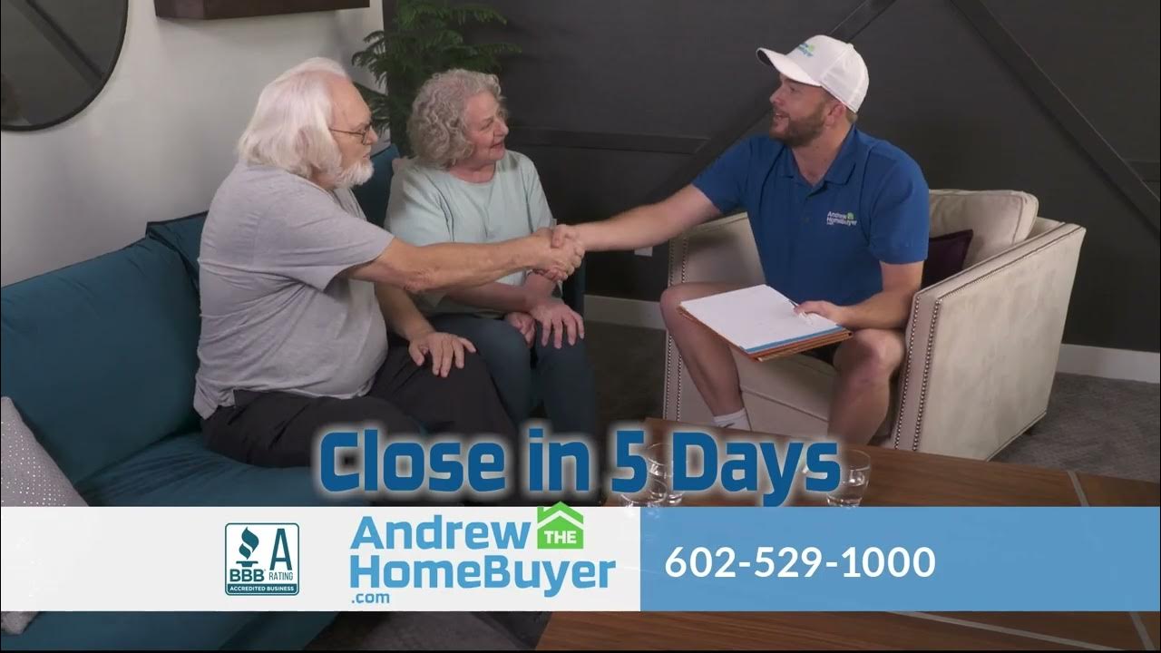 Who Is Andrew The Home Buyer ANDREW THE HOME BUYER TV COMMERCIAL - 30 Minutes - YouTube