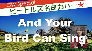 （ビートルズカバー）’And Your Bird Can Sing’ covered by 小林知佳（精神科医Dr.ChikaのBeatles名曲カバー）