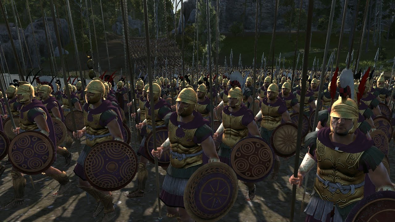 MACEDON VS SUEBI - CINEMATIC BATTLE TOTAL WAR ROME 2