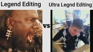 legend editing vs ultra legend editing।। #public #legendaryedit