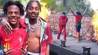 Speed & Lil Tjay Perform World Cup In Front Of 100,000 People