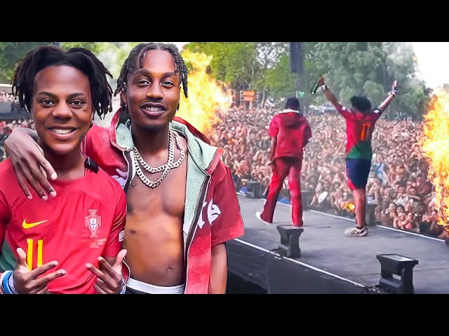 Speed & Lil Tjay Perform World Cup In Front Of 100,000 People! 🇬🇧 class=