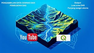Delineasi DAS di QGIS: Dari DEMNAS Hingga Hitung Luas Area &amp; Panjang Sungai Utama