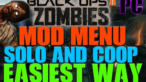 [NOSTEAM ONLY] Black Ops 2: ZOMBIES Mod Menu Tutorial! [EASIEST WAY] [PC]