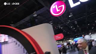 LG at CES 2025    Booth tour with JerryRigEverything I LG Wealth